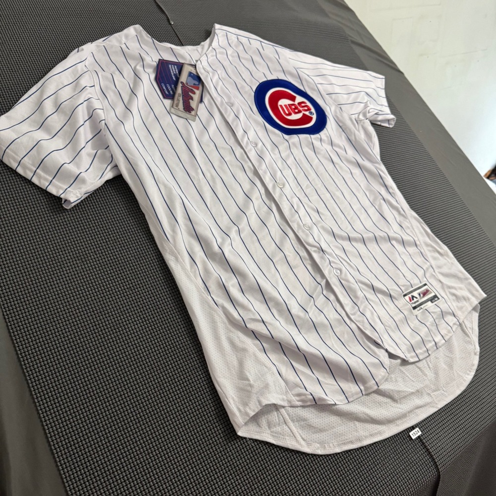 Majestic Chicago Cubs MLB 150th Anniversary Flex Base Authentic Jersey 52 NWT - Picture 2 of 9